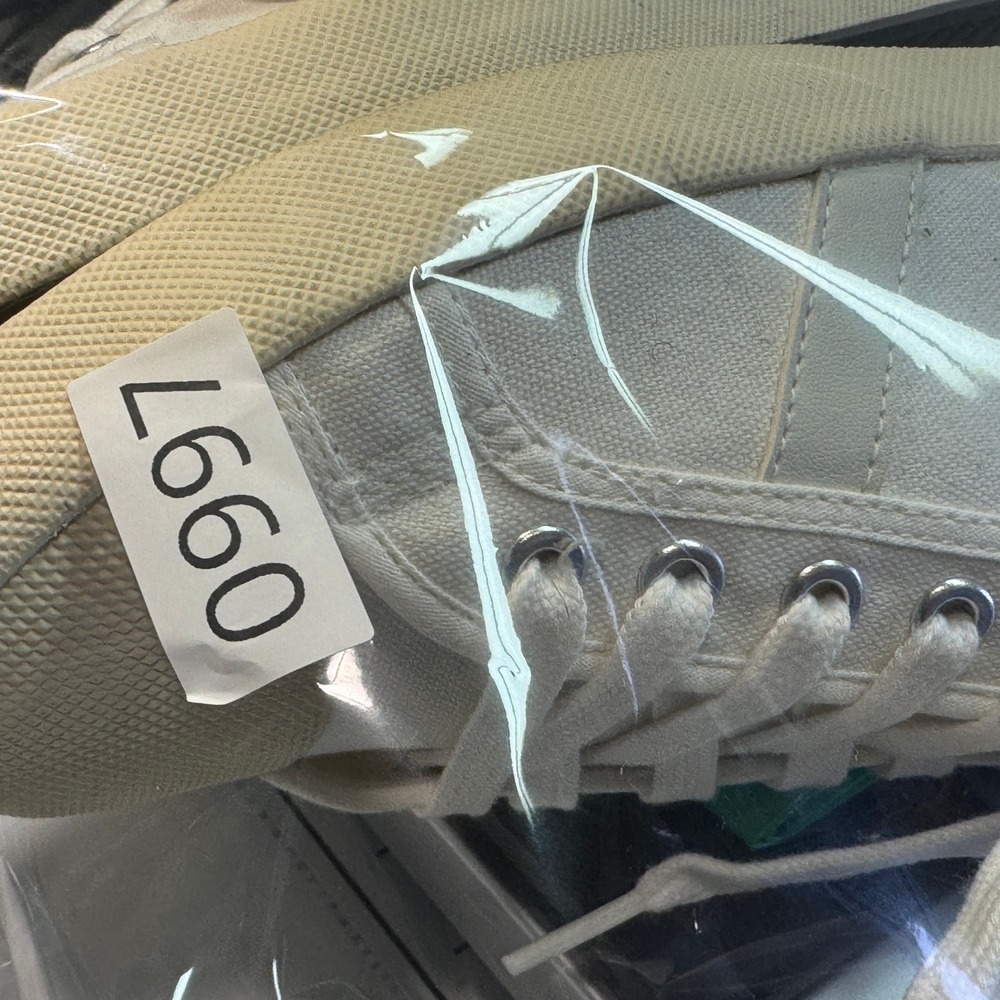 Gola Coaster Women's Sneakers Off-White Canvas Low Top Retro Trainers Size 9 - Picture 16 of 16